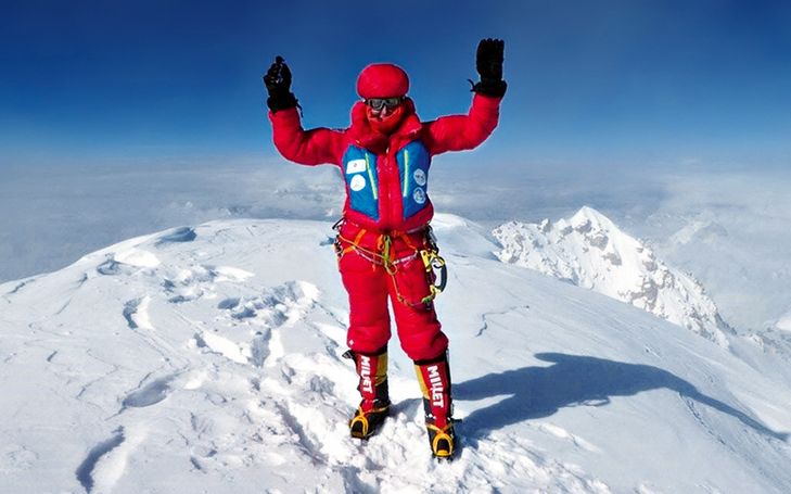 Sophie Lavaud auf dem K2