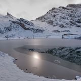 Traversée de lacs gelés: il faut juger par soi-même