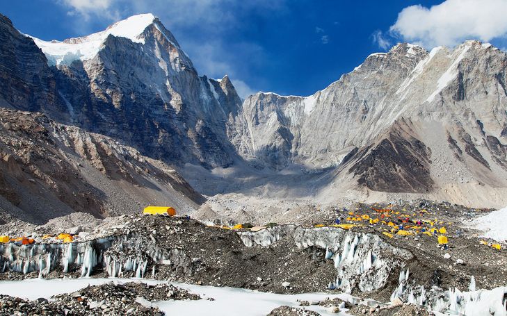 Das Everest-Basislager soll verlegt werden