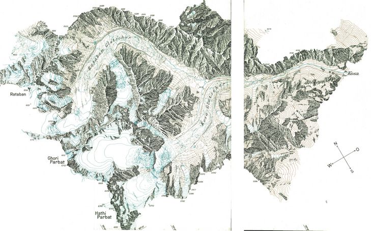 Die photogrammetrischen Aufnahmen der schweizerischen Himalaya-Expedition 1939