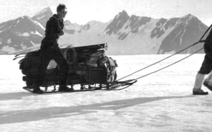 Mit Ski und Schlitten in Spitzbergen 1937