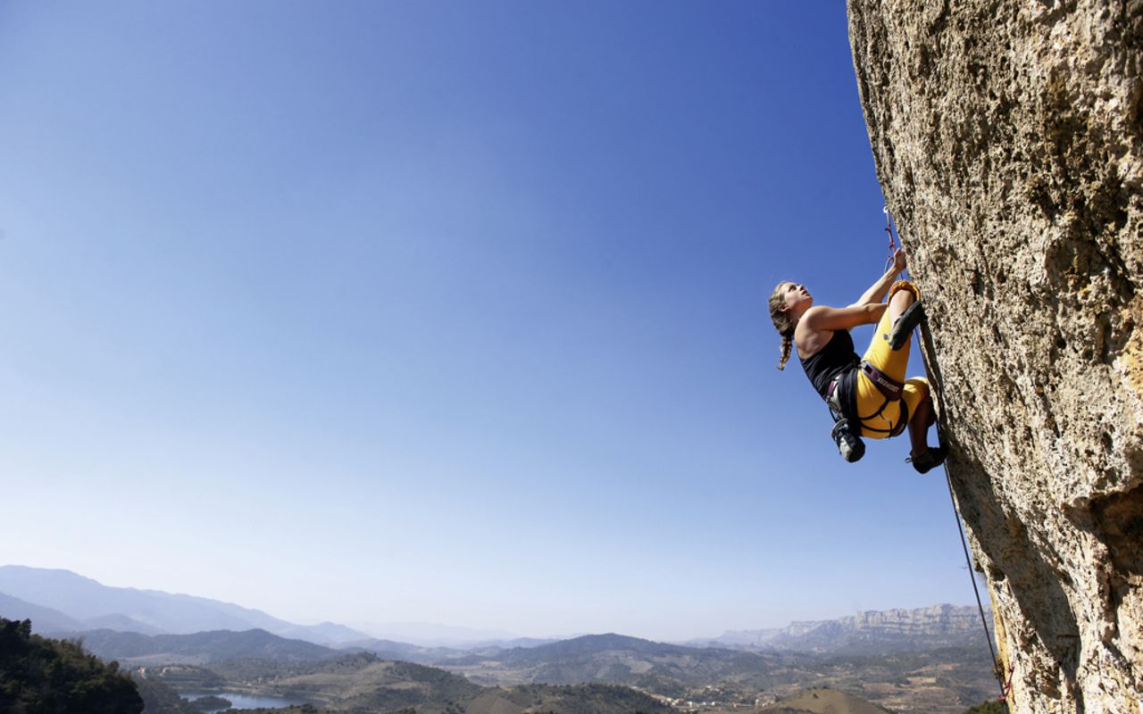 Escalade libre escalade alpinisme roches chaux' Mug