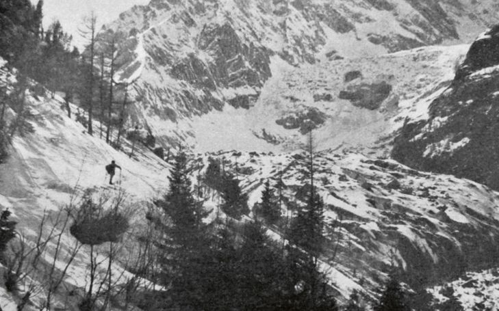 Ostern 1924 – erste Skitraversierung des Mont Blanc