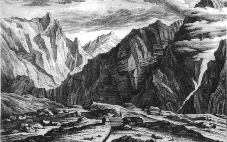 Die Alpen in der Literatur des 18. Jahrhunderts