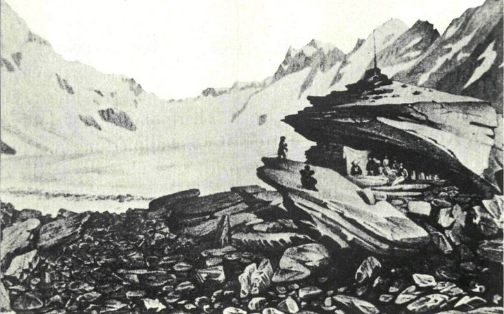 Louis Agassiz, der Vater der Gletscherforschung auf der <Jungfrau>(1841)