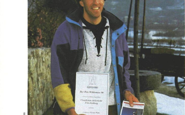 Prix Wilderness 1996 für SAC- Kletterführer
