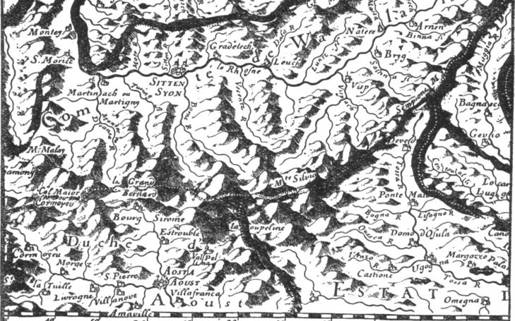 Un voyageur à Zermatt au XVIIe siècle