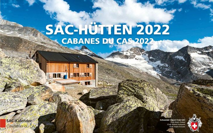 Calendrier Cabanes du CAS 2022