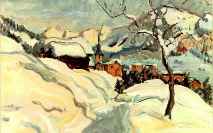Emile Cardinaux, peintre des Alpes