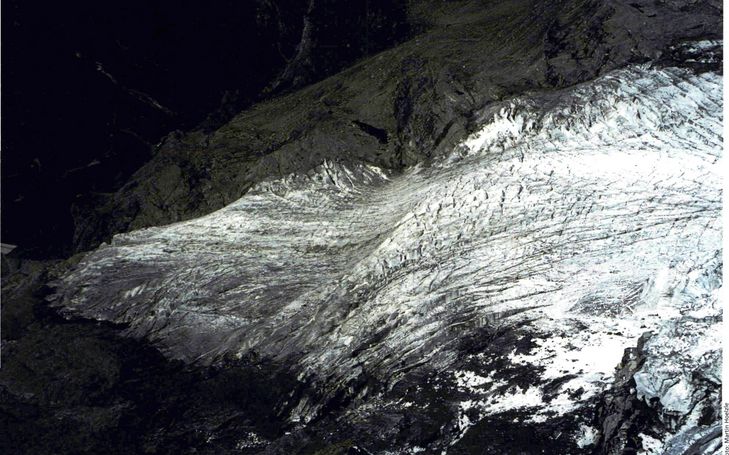 Die Gletscher der Schweizer Alpen im Jahr 1995/1996