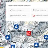 Portail des courses du CAS: Enregistrer ses propres itinéraires sur suisseMobile
