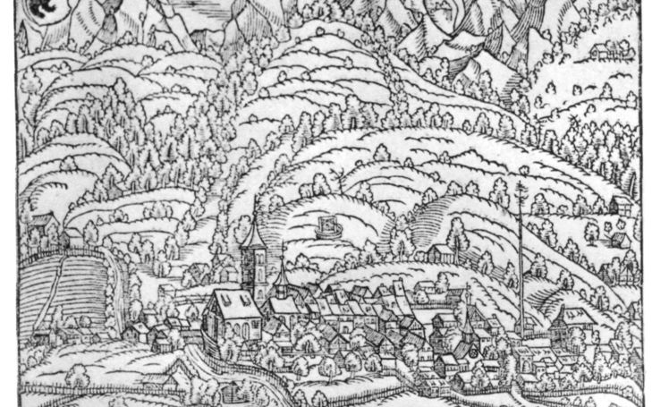 Die Darstellung der Alpen in den graphischen Künsten