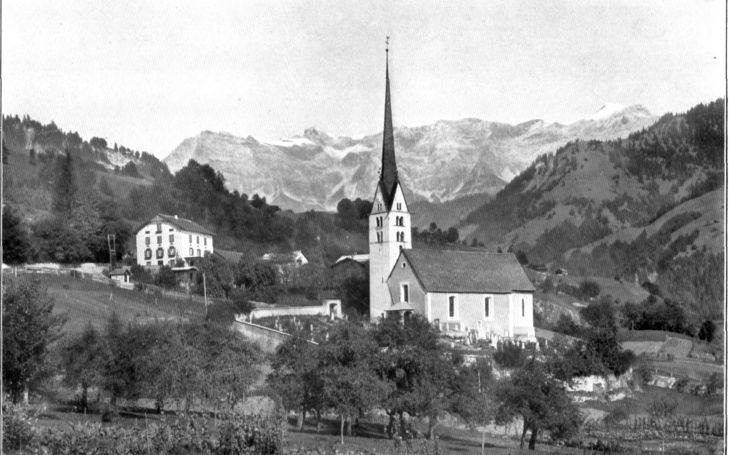 Ein Märtyrer der katholischen Kirche in einem schweizerischen Alpental