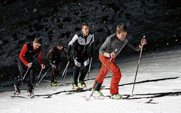 Trainieren im Skigebiet ist möglich