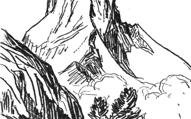 Die vier Grate am Matterhorn