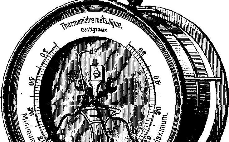 Der Thermometrograph auf dem Schreckhorn