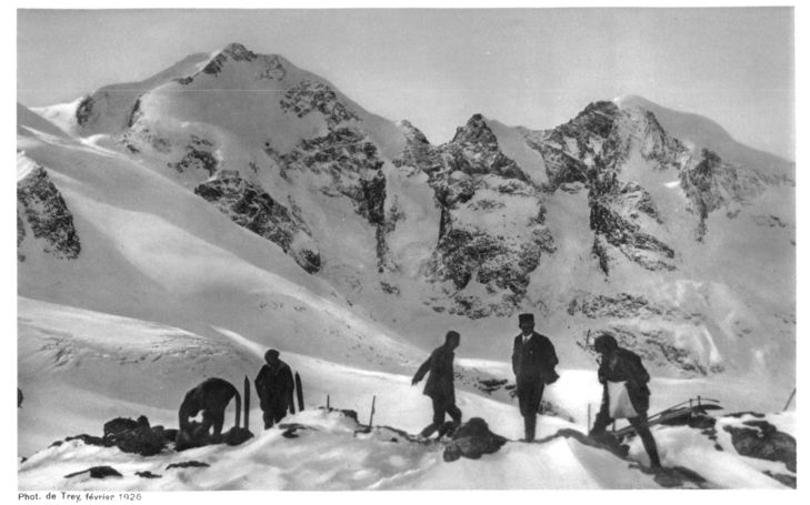 Le developpement de l'alpinisme hivernal et la pratique du ski en Suisse