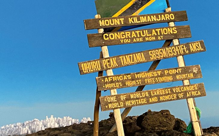 Primo posto per Kilimanjaro Tours