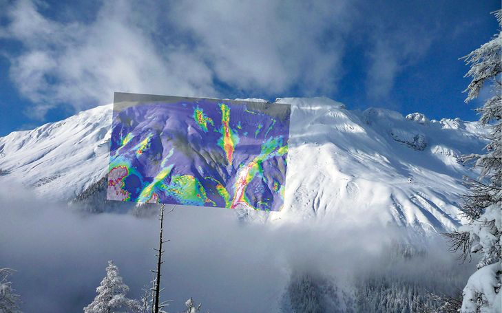 Avalanches de neige chaude : plus lentement, mais plus loin