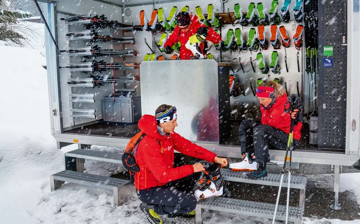 La caravane du ski-alpinisme