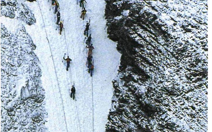 Skialpinismuswettkampf: Gute Rennen und Bilanz der Saison 1996-97
