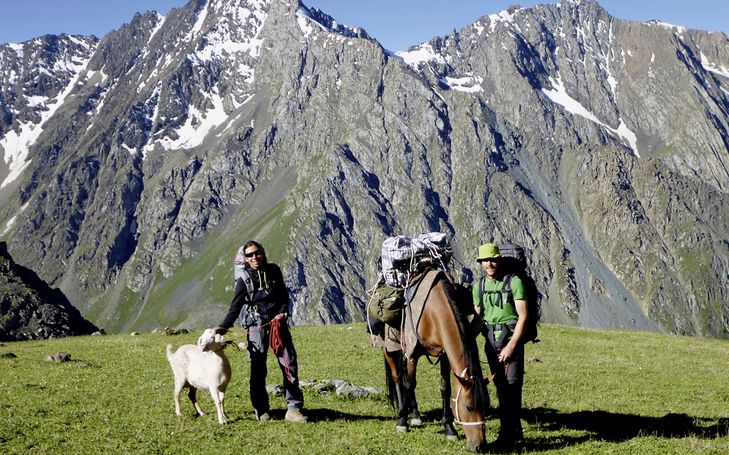 Une aventure Kirghize