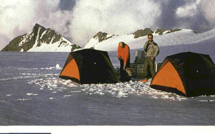 Die Gletscher der Schweizer Alpen im Jahr 1990/91