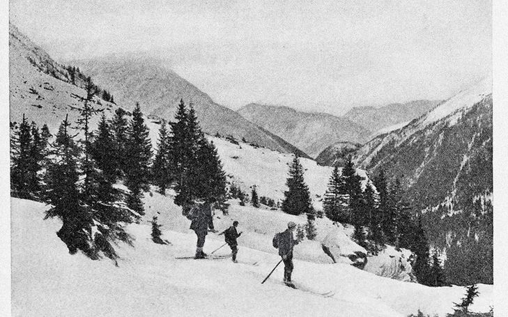Presque «la première grande course à skis sur un sommet»