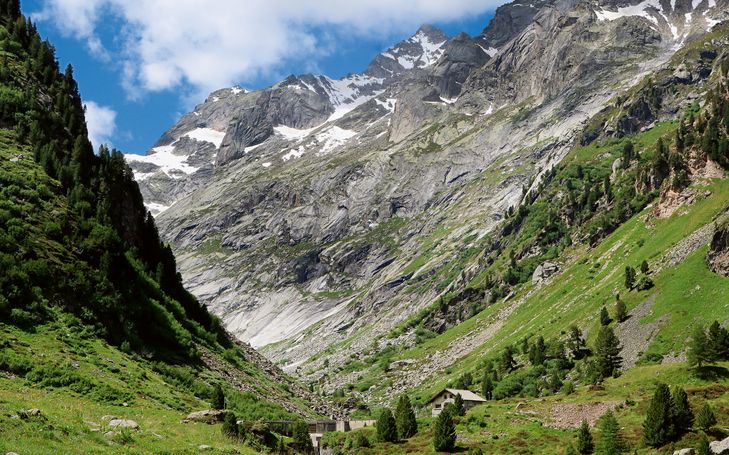 Il selvaggio versante sud del Bernina