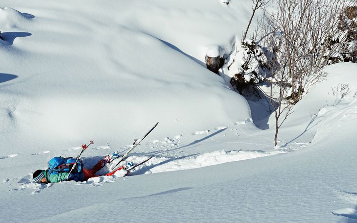 Sturzunfälle auf Skitouren – ein unterschätztes Risiko?