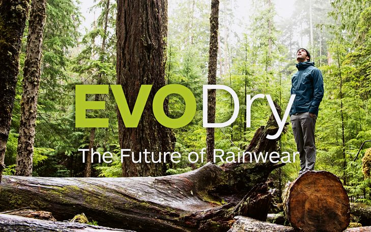 Evo Dry, l’avenir des vêtements de pluie