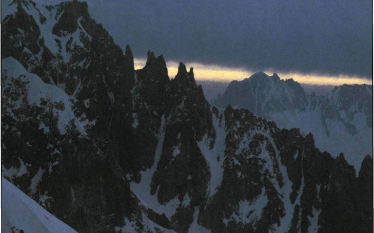 Die Major-Route am Mont Blanc