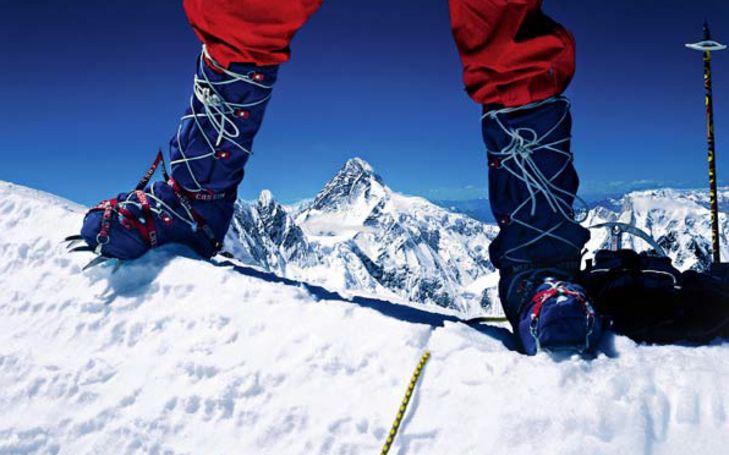 Il y a 30 ans – au sommet d’un  8000 en style alpin