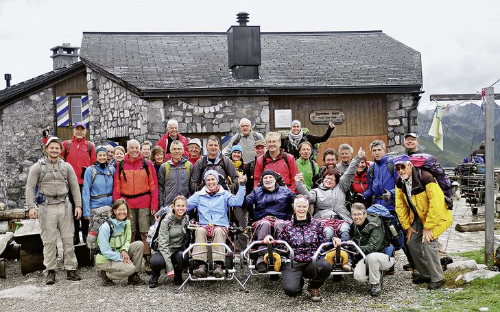 Accompagner des personnes handi­capées en montagne