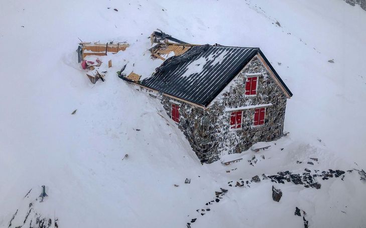 Zerstörte Trifthütte bleibt für Skitourensaison 2021/2022 geschlossen 