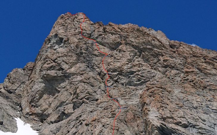 Klettern: Schreckhorn - Freudenschreck