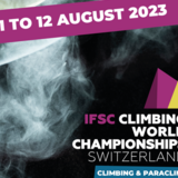 «IFSC Climbing and Paraclimbing World Championships Bern 2023»: nouveau site Internet 